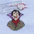 Image of Mouseloft Vampire Cross Stitch Kit