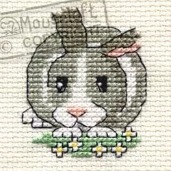 Mouseloft Daisy Rabbit Cross Stitch Kit