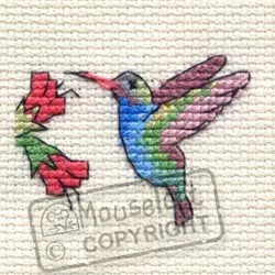 Mouseloft Hummingbird Cross Stitch Kit