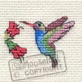 Image of Mouseloft Hummingbird Cross Stitch Kit