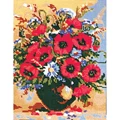 Image of Grafitec Poppies and Cornflowers Tapestry Canvas