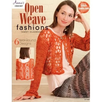 Image 1 of Crochet Books Open Weave Fashions Book