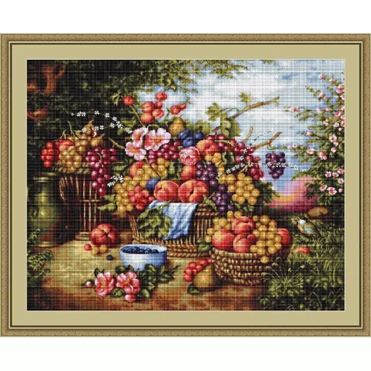 Image 1 of Luca-S Still Life in Nature Cross Stitch Kit