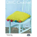 Image of DMC Cushion with Crochet Buttons
