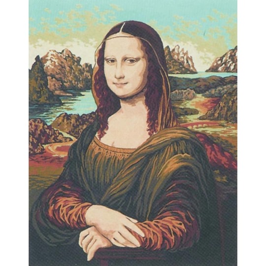 Image 1 of Grafitec Mona Lisa Tapestry Canvas