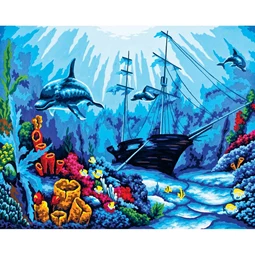 Grafitec Underwater World Tapestry Canvas