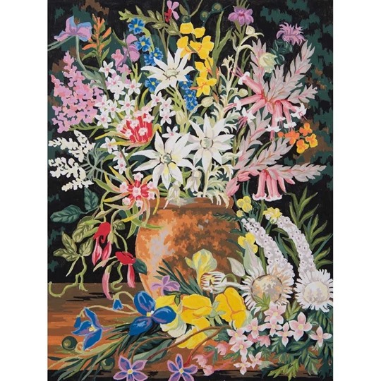 Image 1 of Grafitec Wildflowers I Tapestry Canvas