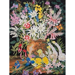 Grafitec Wildflowers I Tapestry Canvas