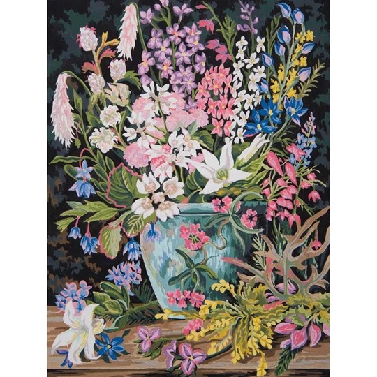 Image 1 of Grafitec Wildflowers II Tapestry Canvas
