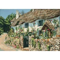 Image of Grafitec Thatched Cottage Tapestry Canvas