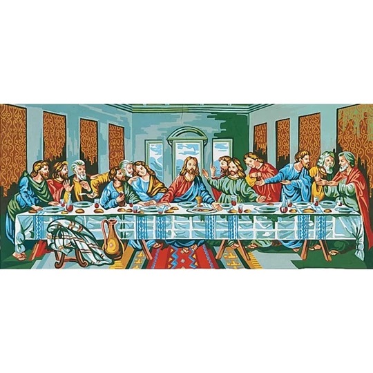 Image 1 of Grafitec The Last Supper Tapestry Canvas