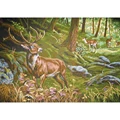 Image of Grafitec Watchful in the Forest Tapestry Canvas