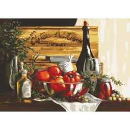 Grafitec Rustic Sideboard Tapestry Canvas