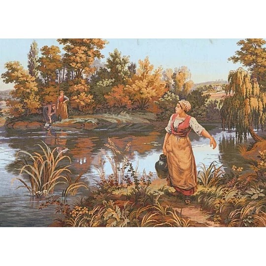 Image 1 of Grafitec The Water Carrier Tapestry Canvas