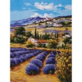 Image of Grafitec Lavender Fields Tapestry Canvas