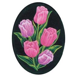 Grafitec Tulips Tapestry Canvas