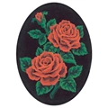 Image of Grafitec Red Roses Tapestry Canvas