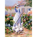 Image of Grafitec Goose Girl Tapestry Canvas