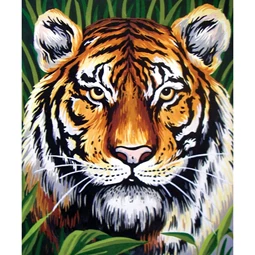Grafitec Tiger Portrait Tapestry Canvas