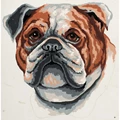Image of Grafitec Bulldog Tapestry Canvas