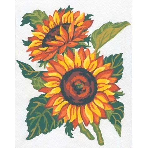 Image 1 of Grafitec Sunflowers Tapestry Canvas