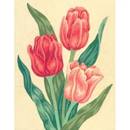 Grafitec Tulips Tapestry Canvas