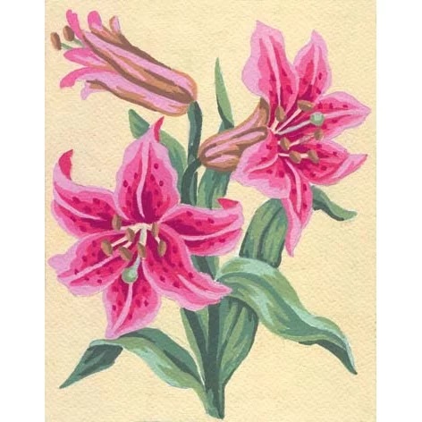 Image 1 of Grafitec Tigerlily Tapestry Canvas