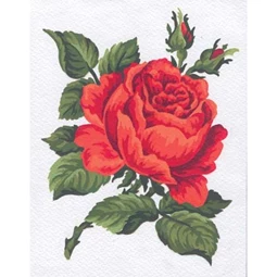 Grafitec Red Rose Tapestry Canvas