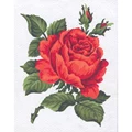 Image of Grafitec Red Rose Tapestry Canvas