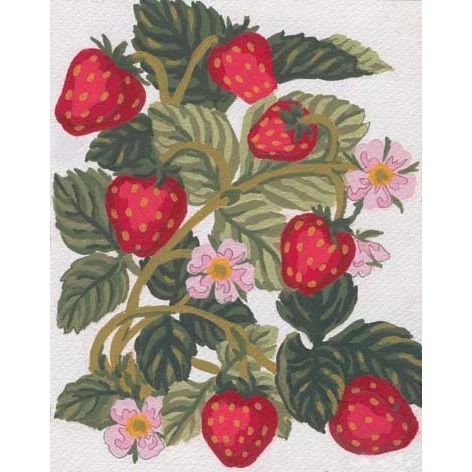 Image 1 of Grafitec Strawberries Tapestry Canvas