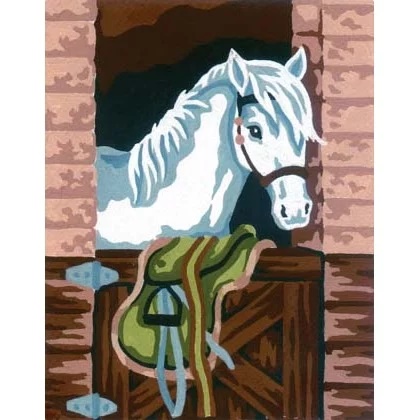 Image 1 of Grafitec Stable Horse Tapestry Canvas