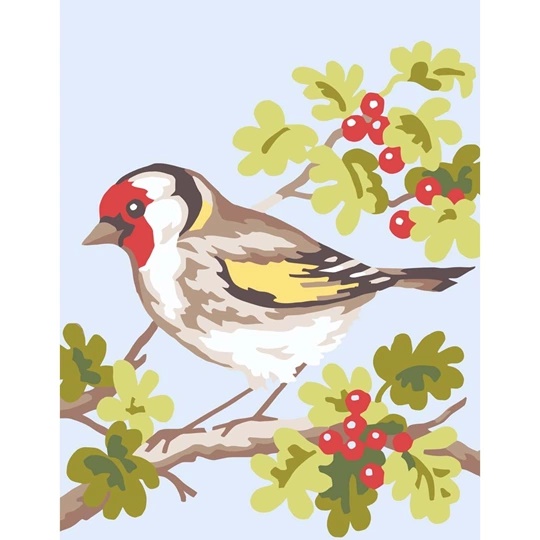 Image 1 of Grafitec Finch Tapestry Canvas