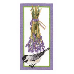 Janlynn Floral Chickadee Cross Stitch Kit