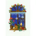 Image of RIOLIS Winter Window Cross Stitch Kit