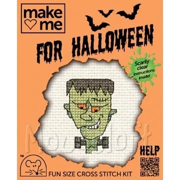 Image 1 of Mouseloft Frankenstein Cross Stitch Kit