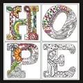 Image of Design Works Crafts Zenbroidery - Hope Embroidery Fabric