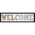 Image of Design Works Crafts Zenbroidery - Welcome Embroidery Fabric