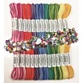 Image of Design Works Crafts Zenbroidery Variegated Trim Pack Embroidery