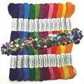 Image of Design Works Crafts Zenbroidery Rainbow Trim Pack Embroidery