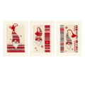 Image of Vervaco Scandi Elf Christmass Christmas Card Making Cross Stitch Kit