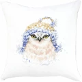 Image of Luca-S Owl Cushion Cross Stitch Kit