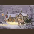 Image of Heritage Christmas Inn - Aida Cross Stitch Kit