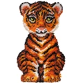 Image of Needleart World Roary the Tiger Latch Hook Rug Kit