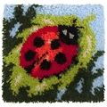 Image of Needleart World Ladybird Latch Hook Rug Kit