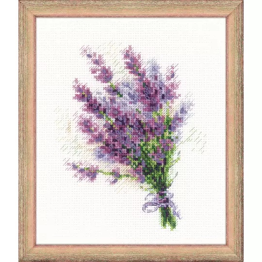 Image 1 of RIOLIS Lavender Cross Stitch Kit