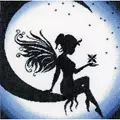 Image of Lanarte Fairy on the Moon Cross Stitch Kit