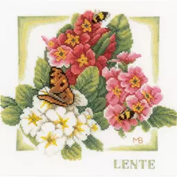 Lanarte Spring Cross Stitch Kit