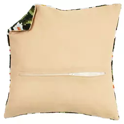Cushion Back Square 45cm with Zipper - Cream / Oatmeal