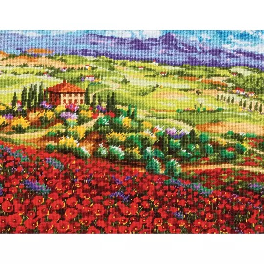 Image 1 of Dimensions Tuscan Poppies Tapestry Kit