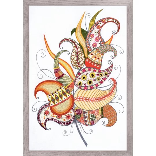 Image 1 of RIOLIS Magic Feather Embroidery Kit
